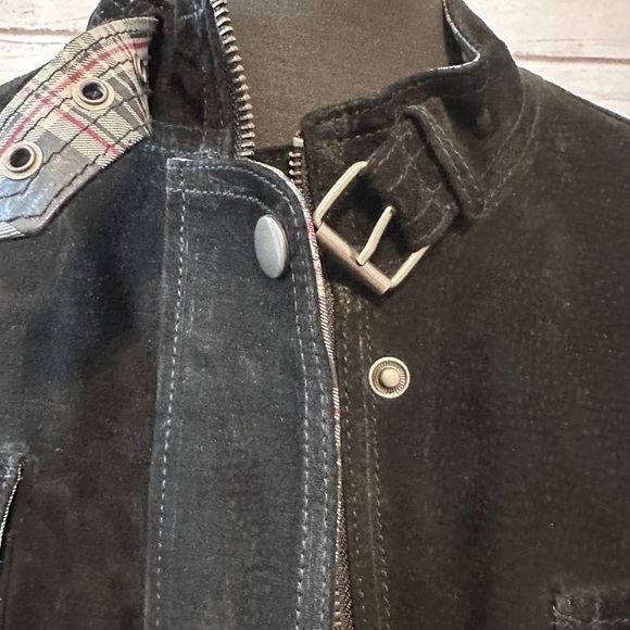 Black Suede Women's Jacket Size XL , Charter Club ,Business Casual,Dress Jacket - Picture 2 of 9